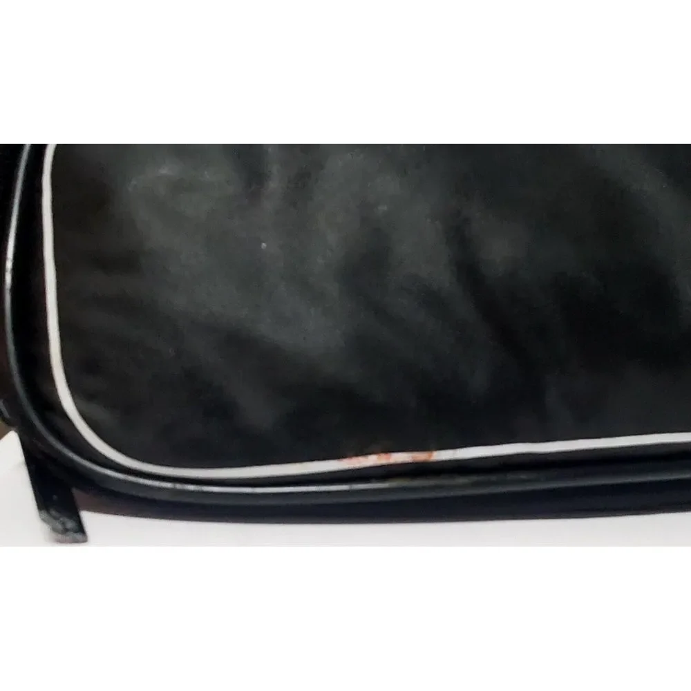 HEAD Tennis Single Racquet Cover Carrier Vinyl Black/White Zip 28.5x13.5x1.5